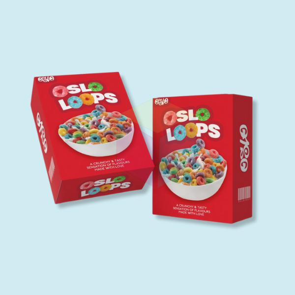 Colorful Cereal Boxes