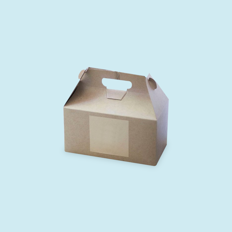 Kraft Gable Boxes